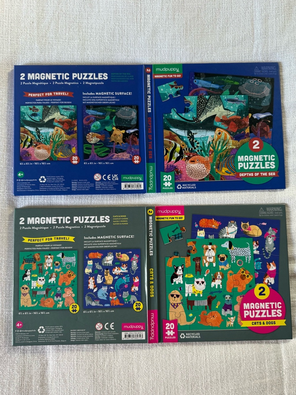 Mudpuppy Magnetic Puzzles (2)
